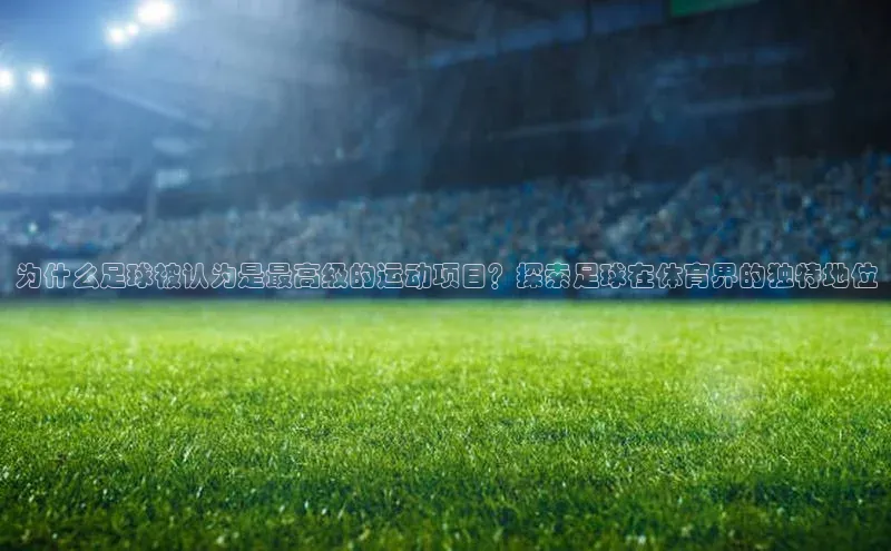 333体育官网入口歌力思为什么足球被认为是最高级的运动项目？探索足球在体育界的独特地位
